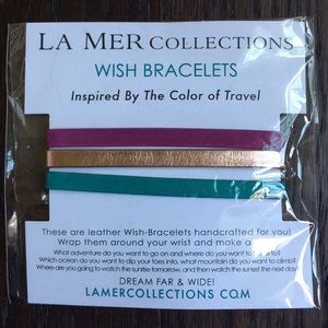 NWT La Mer Collections Wish Bracelets